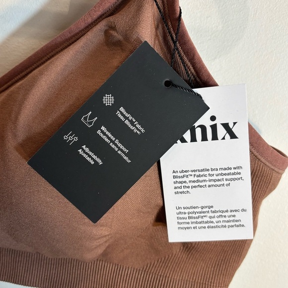 KNIX Sz XXL Good to Go Seamless Bra Padded Adjustable Strap & Back NEW WITH TAGS - Picture 3 of 10